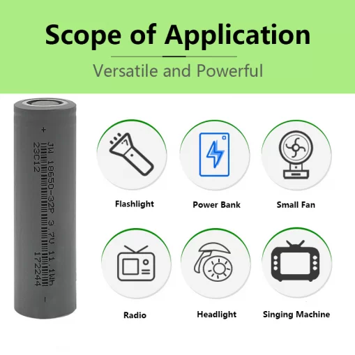 Jawepower 18650-Ternary Lithium Battery-32P