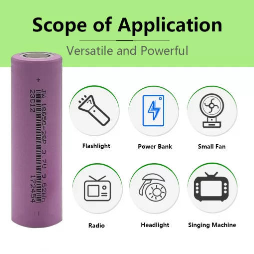 Jawepower 18650-Ternary Lithium Battery-26P