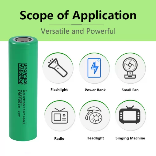 Jawepower 18650-Ternary Lithium Battery-30P