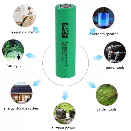 Jawepower 18650-Ternary Lithium Battery-30P