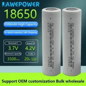 "18650 lithium ion battery for energy storage"