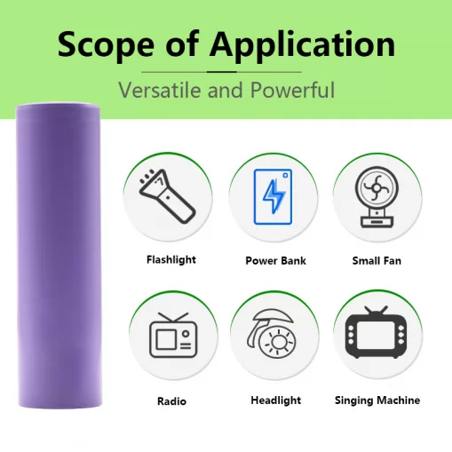 Jawepower18650-Ternary Lithium Battery-2200mAh