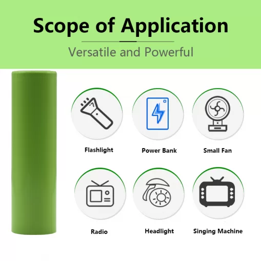 Jawepower 18650-Ternary Lithium Battery-2500mAh