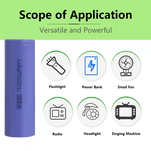 Jawepower 21700 Ternary Lithium Battery 4000mAh