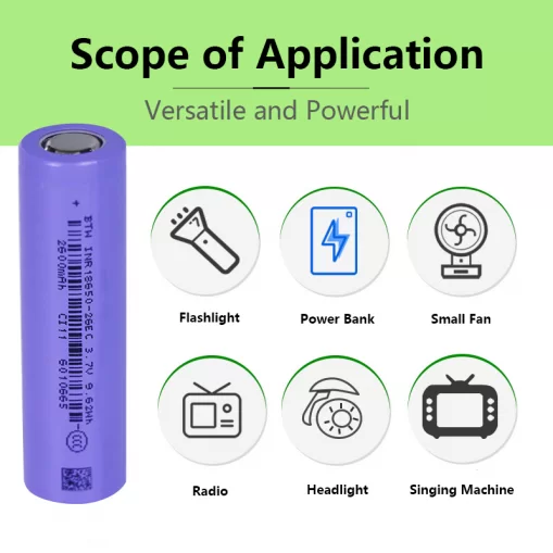 Jawepower 18650-Ternary Lithium Battery-2600mAh