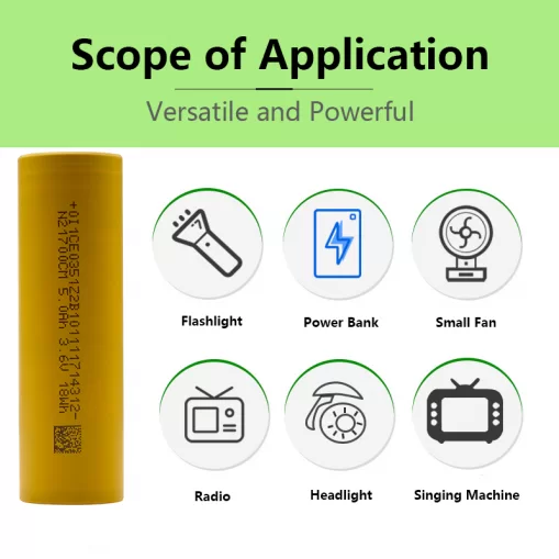 Jawepower 21700-Ternary Lithium Battery-5000mAh