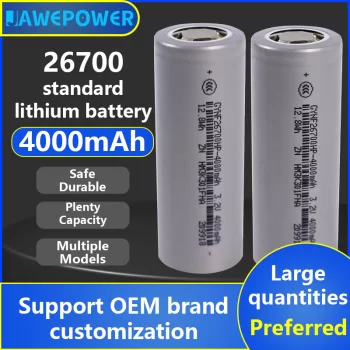 Jawepower 26700HP-Ternary Lithium Battery-4000mAh