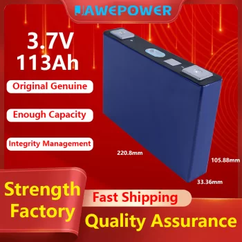 Jawepower-prismatic aluminum-shell lithium battery-113Ah