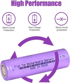 How fast do the new 18650 lithium batteries charge?