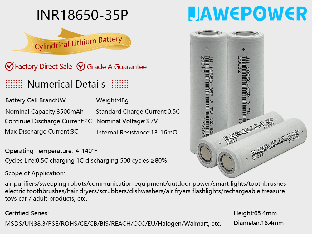 18650-Ternary Lithium Battery-35p