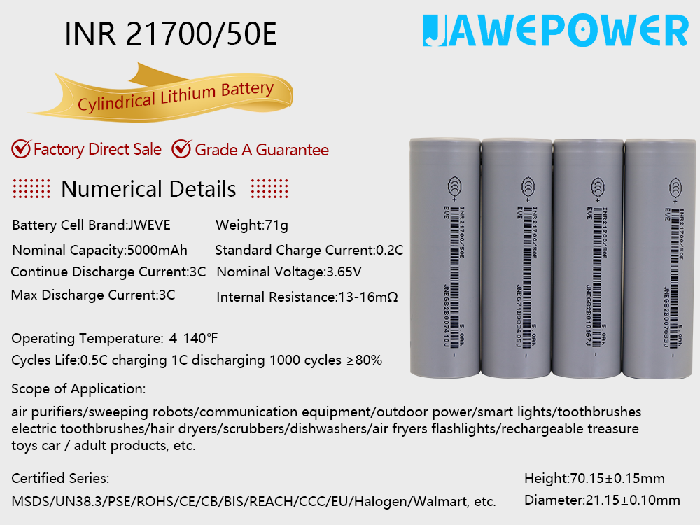 18650-Ternary Lithium Battery-50E