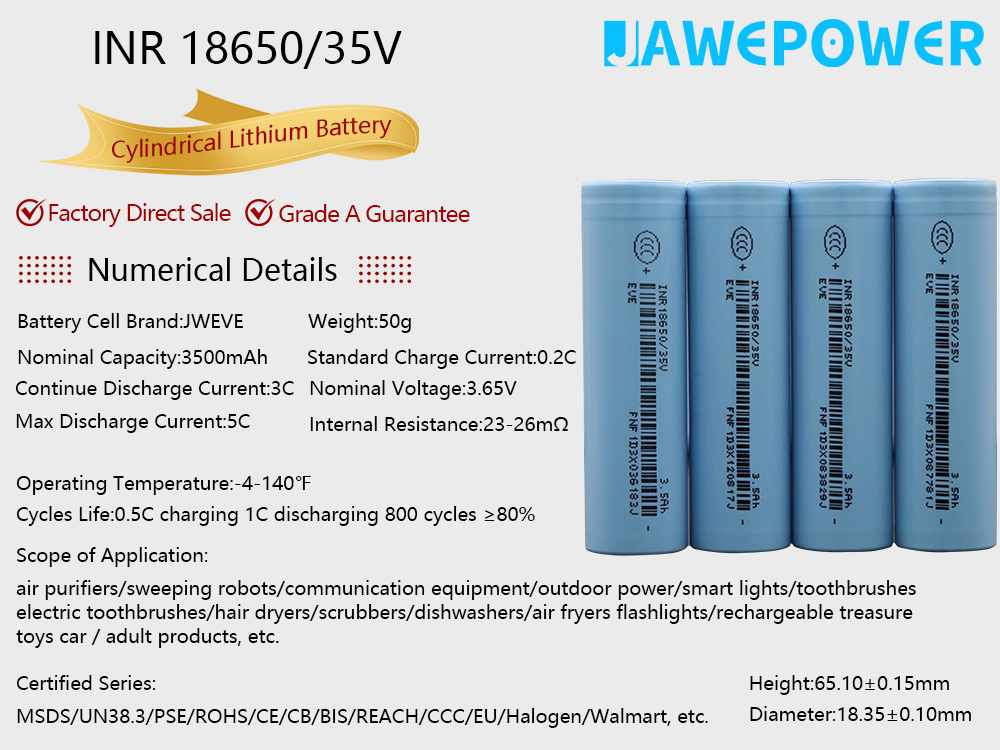 18650-Ternary Lithium Battery-35V